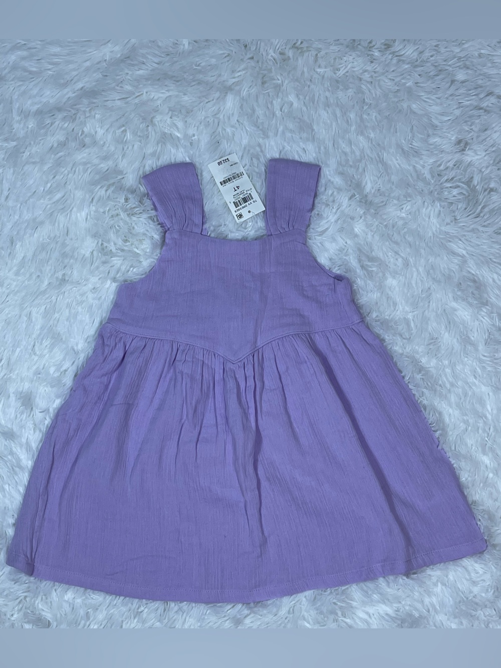 Epic Threads Girl’s Lilac Sleeveless Sundress Size 4T Brand New 100%cotton